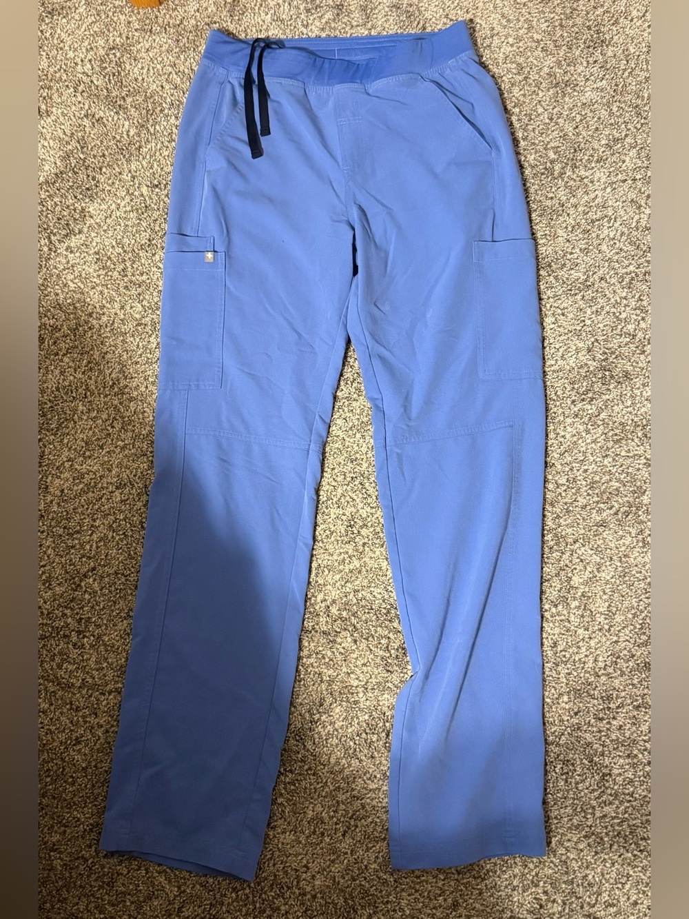 FIGS Ceil Blue Mens Scrub Pant Two Pairs Mens Medium Tall GUC - Picture 2 of 8